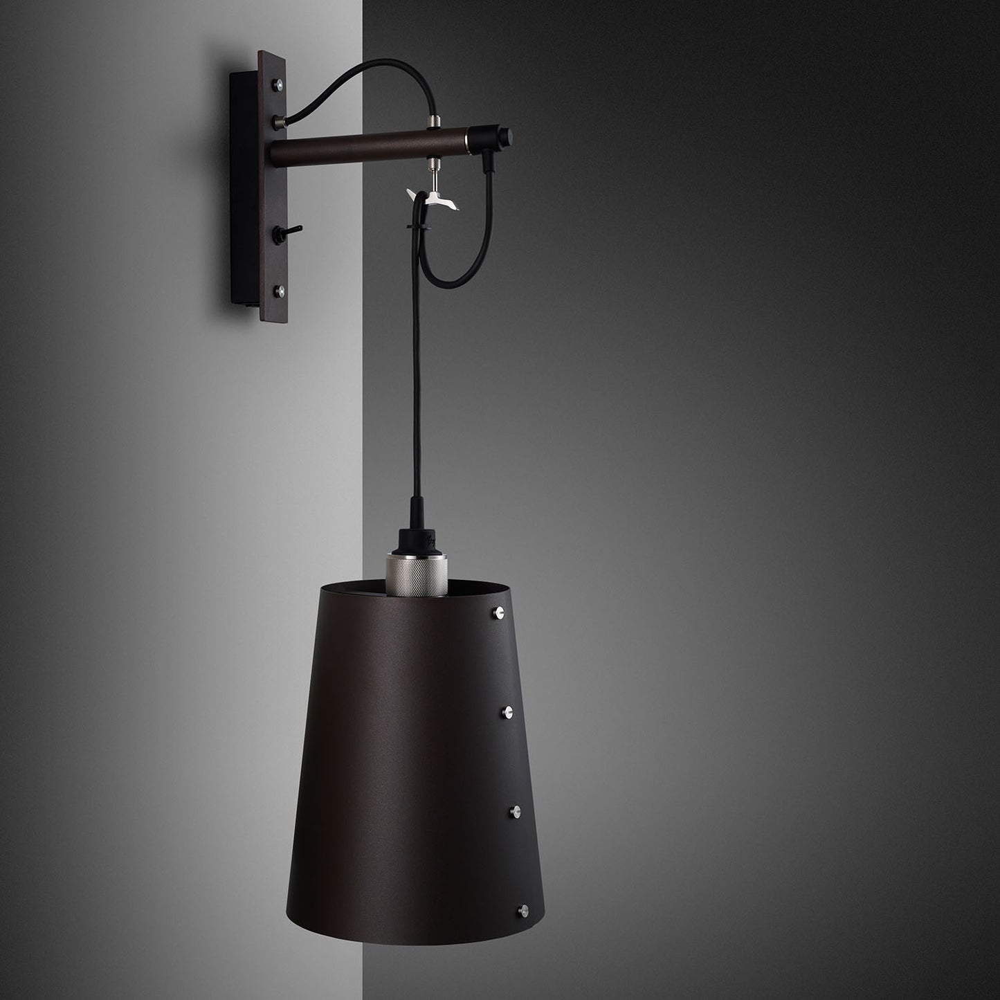 HOOKED WALL / LARGE (GRAPHITE BASE) - BUSTER & PUNCH