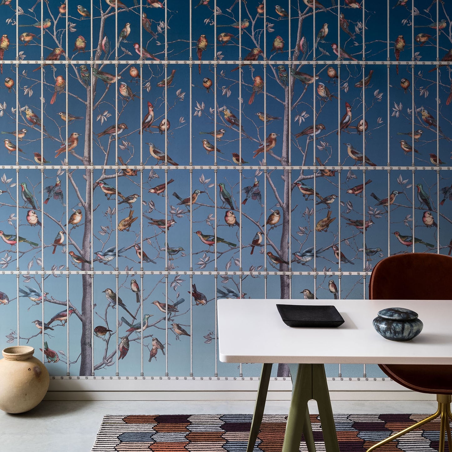 UCCELLI (BLUE) - COLE & SON